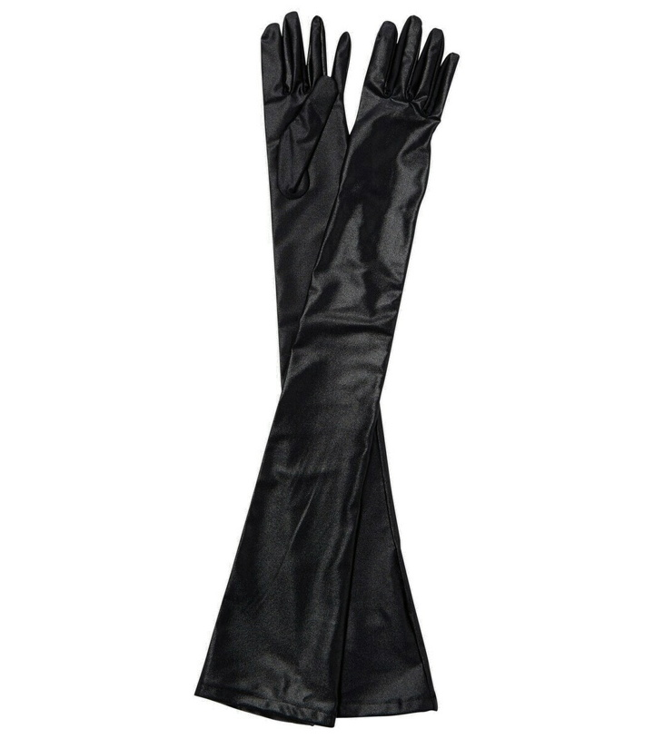 Photo: Saint Laurent Satin gloves