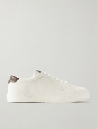 Berluti - Logo-Embossed Leather Sneakers - White