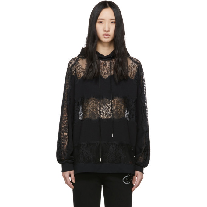 Photo: McQ Alexander McQueen Black Lace Hoodie