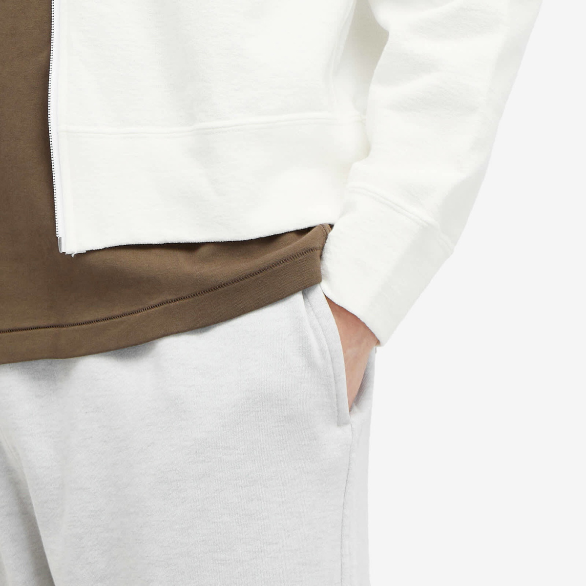 Lady White Co. Men's Midweight Sweat Pants in Heather Grey
