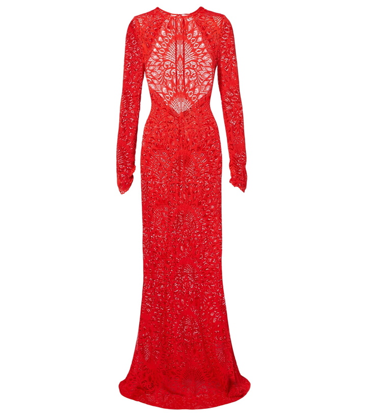 Photo: Alexandra Miro Isabella lace maxi dress