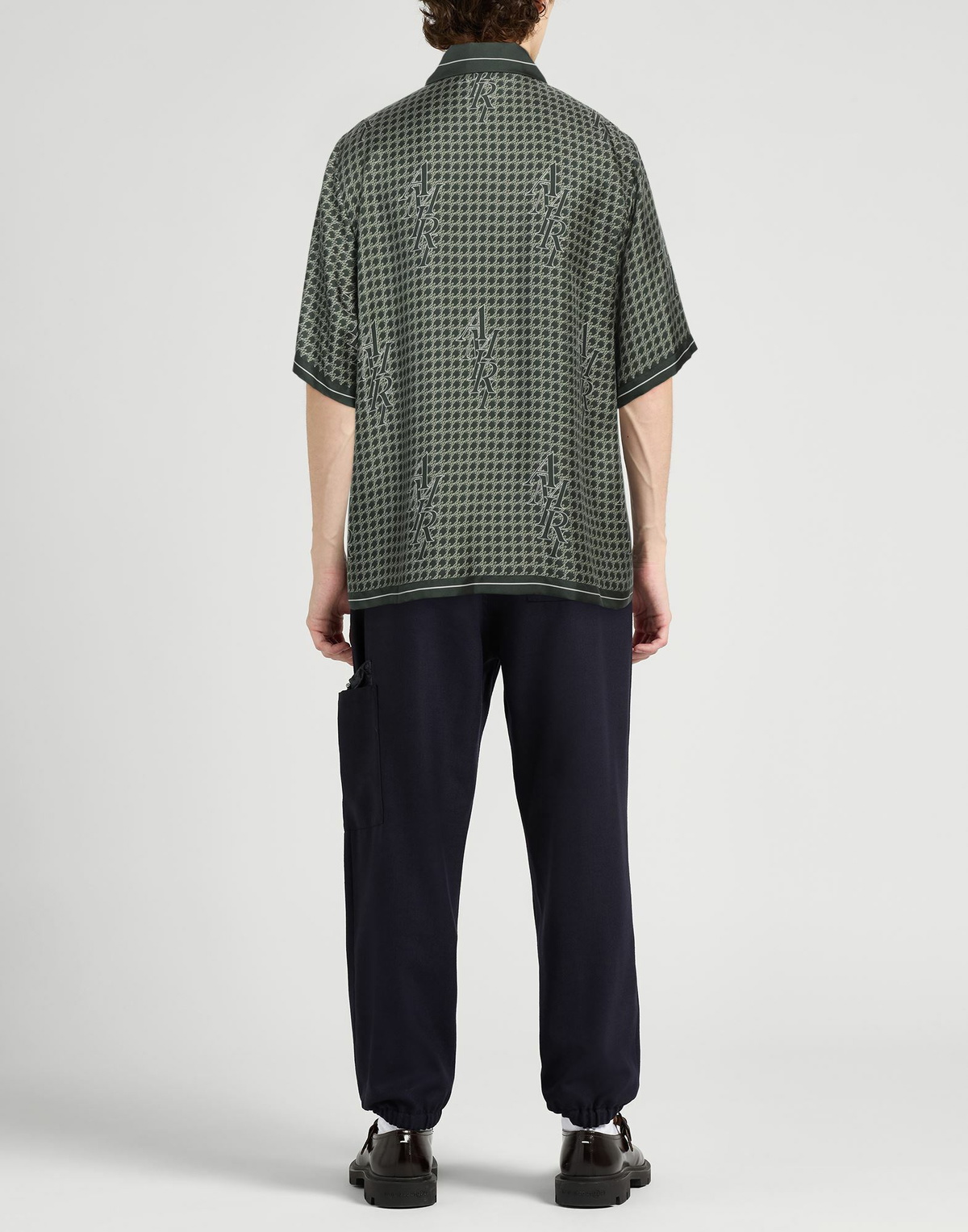 Amiri Mens Shirt Military in Green
