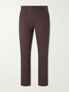 Onia - Straight-Leg Linen-Blend Trousers - Brown