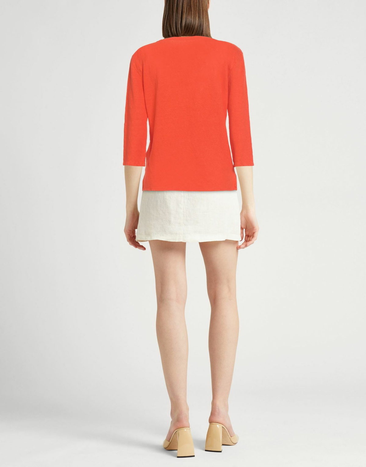 Majestic Filatures Womens T-shirt in Orange