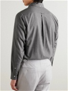 Kingsman - Drake's Button-Down Collar Cotton-Flannel Shirt - Gray
