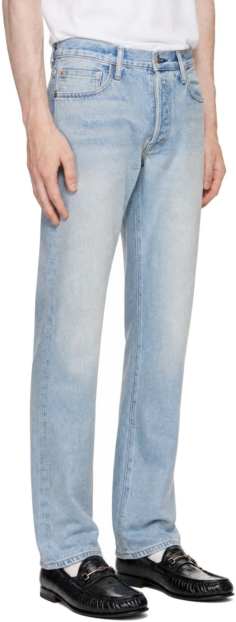 TOM FORD Blue Straight Fit Jeans