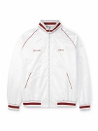 Givenchy - Logo-Embroidered Satin-Twill Track Jacket - White
