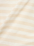 WEEKEND MAX MARA Falla Linen Jersey Striped T-shirt