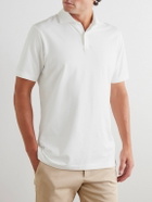 Peter Millar - Albatross Pima Cotton-Blend Piqué Polo Shirt - White