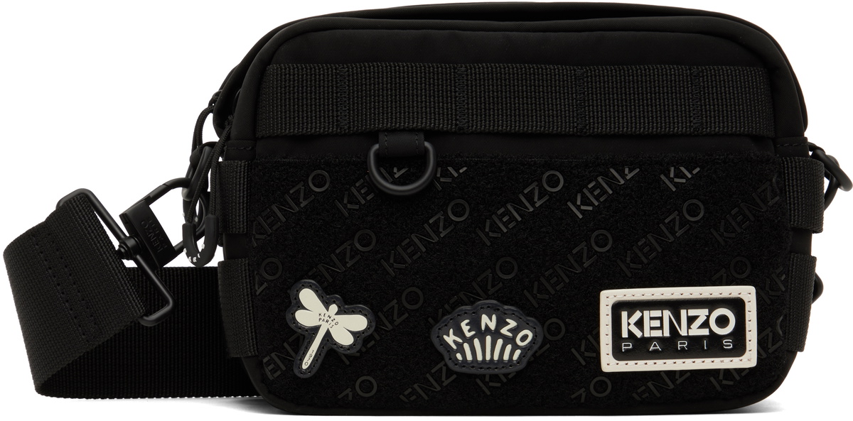 Kenzo Black Kenzo Paris Jungle Bag Kenzo