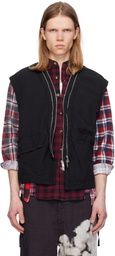 UNDERCOVER Black UC1E4001 Vest