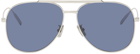Givenchy Silver GV Speed Sunglasses