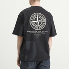 Stone Island Men's Whirlwind Type T-Shirt in Black