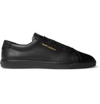 SAINT LAURENT - Andy Leather Sneakers - Black