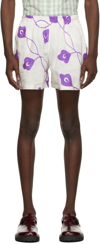 Photo: HARAGO White Jamun Shorts