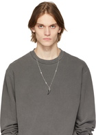 Isabel Marant Silver & Black Aimable Necklace