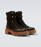 Christian Louboutin Armandine College leather hiking boots
