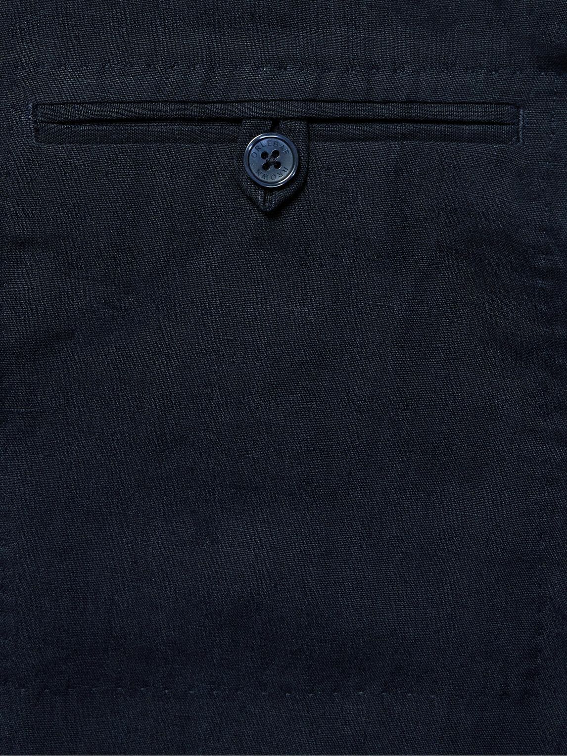 Orlebar Brown - Garret Unstructured Linen Suit Jacket - Blue