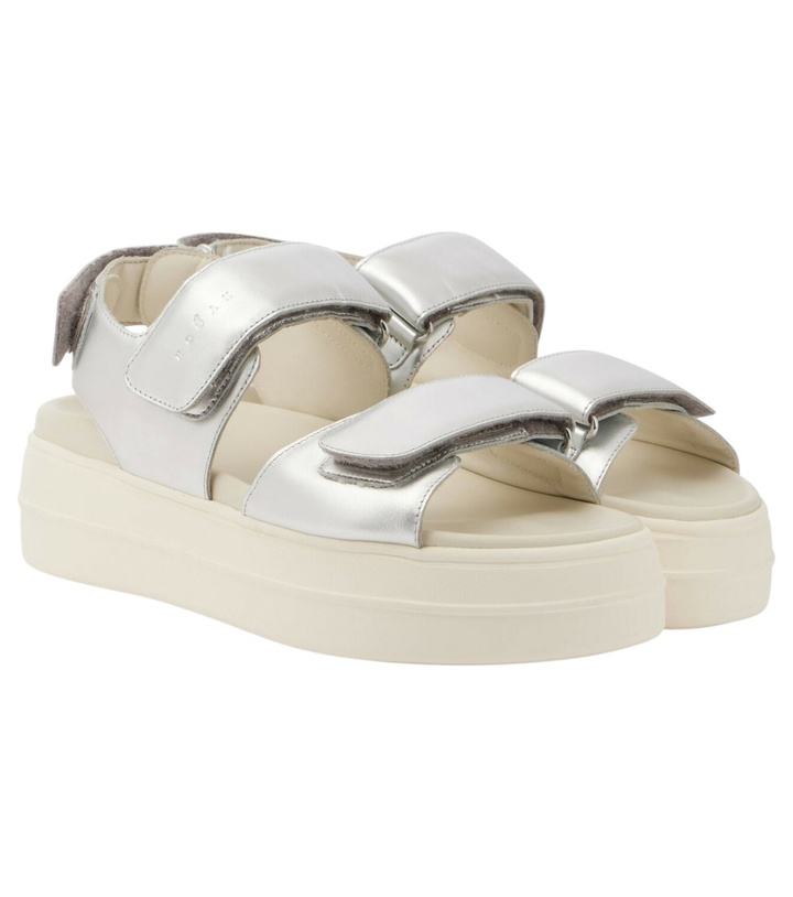 Photo: Hogan H680 leather sandals