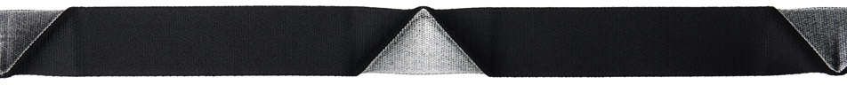 132 5. ISSEY MIYAKE Black Standard Reversible Belt