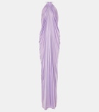 Tom Ford Draped halterneck jersey gown