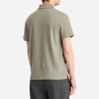 A.P.C. Men's Carter Logo Polo in Gray Green