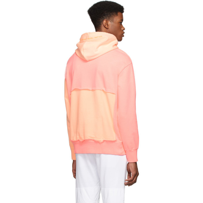 Diesel discount orange hoodie