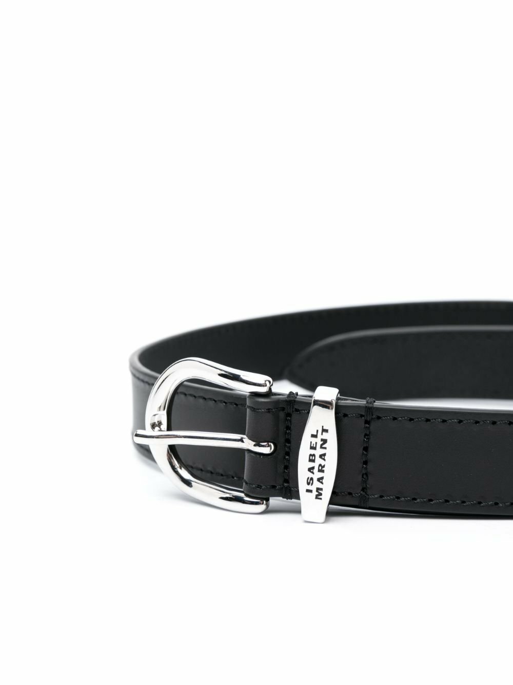 Isabel Marant Zadd Leather Belt, Black Isabel Marant Zadd Leather Belt | Saks Fifth Avenue main image 3
