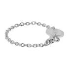 A.P.C. Silver Heads and Tails Bracelet