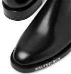 Balenciaga - Leather Boots - Black