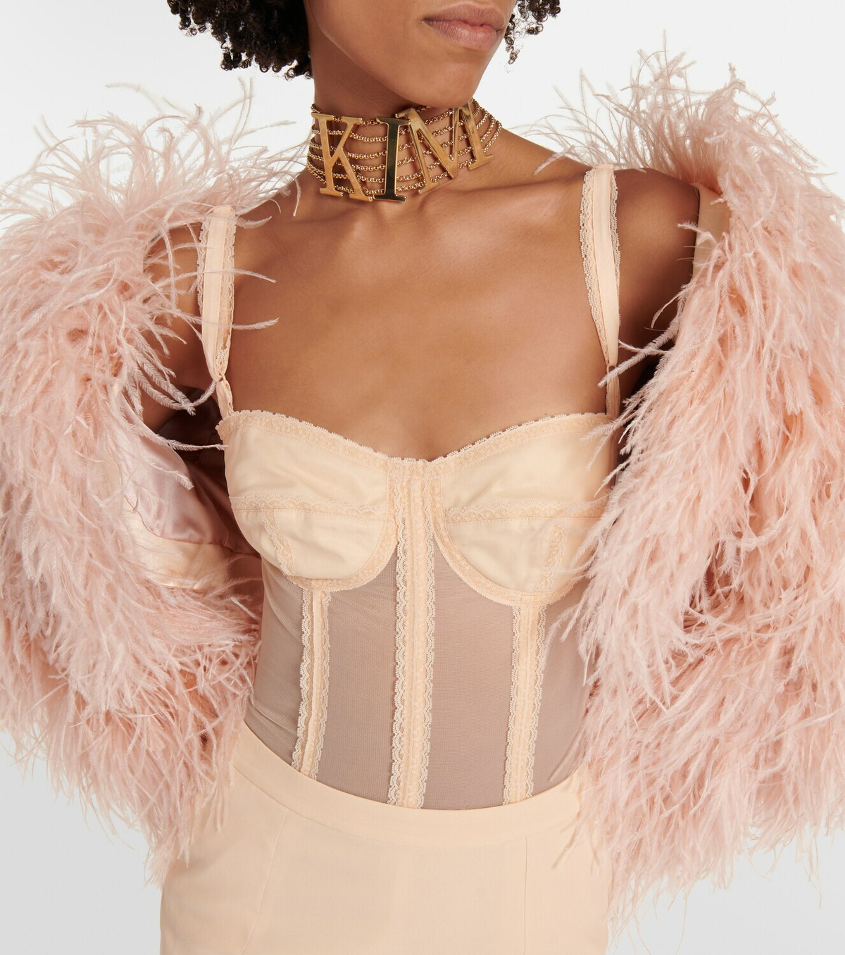 Dolce&Gabbana - x Kim Marquisette bodysuit