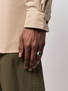 Tom Wood Oval Marble Ring