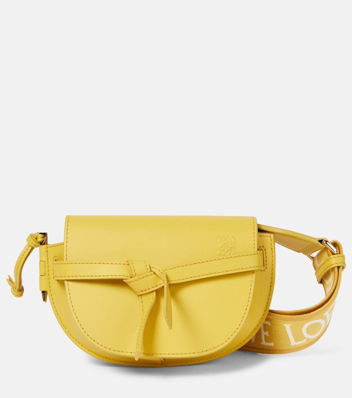 LOEWE Mini Gate Dual Leather Crossbody Bag