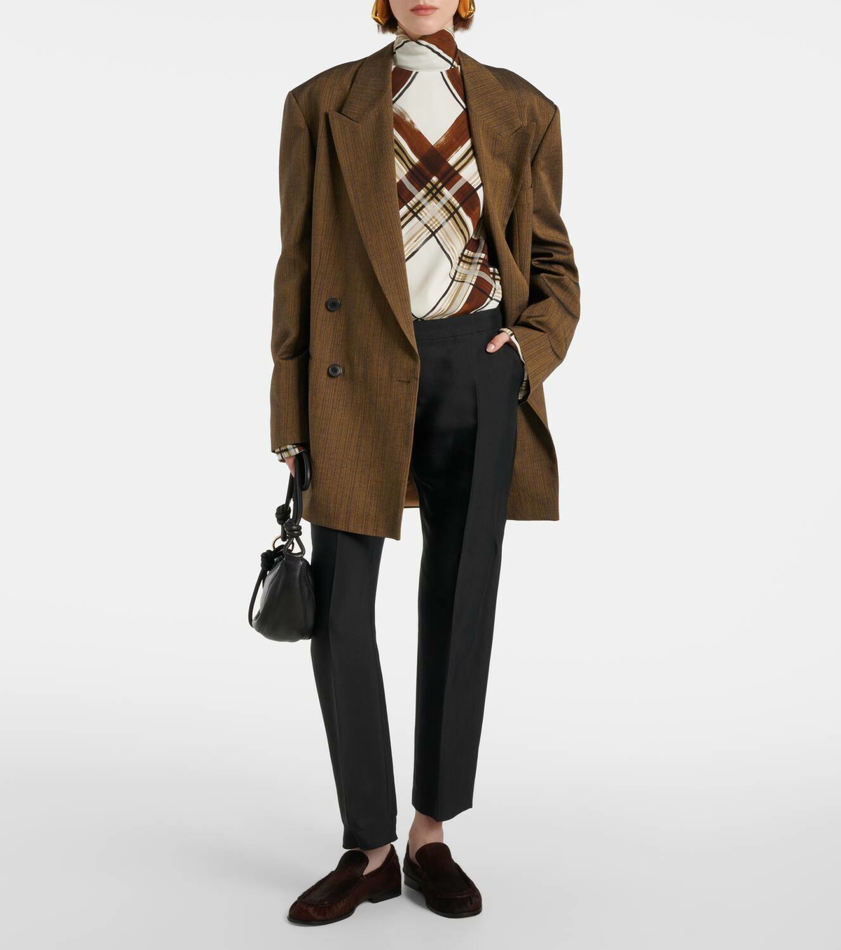 Dries Van Noten Calf hair loafers