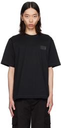 Dolce&Gabbana Black Branded Tag T-Shirt