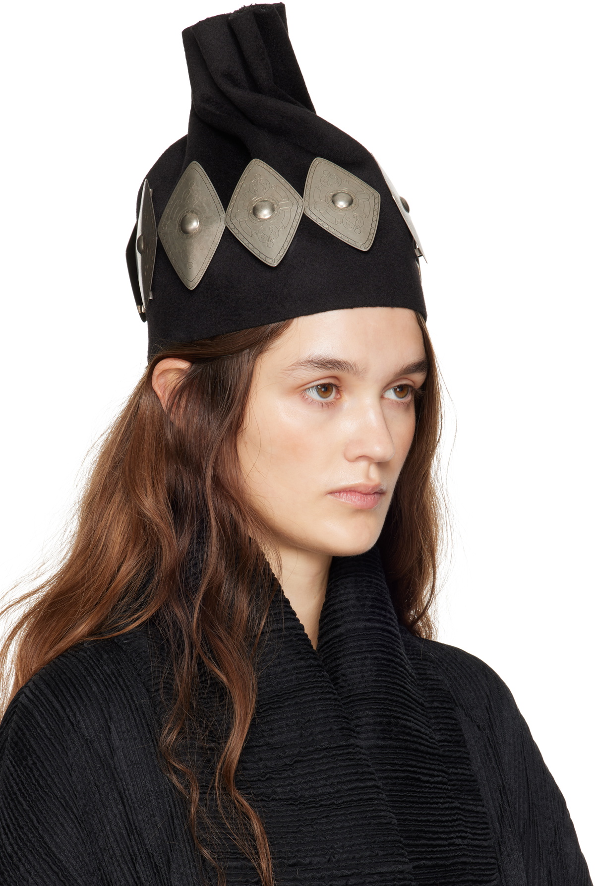 The Row Black Tah Beanie