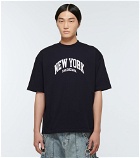 Balenciaga - Cities New York cotton jersey T-shirt