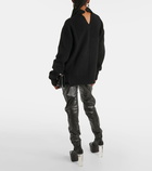 Rick Owens Ribbed-knit wool sweater