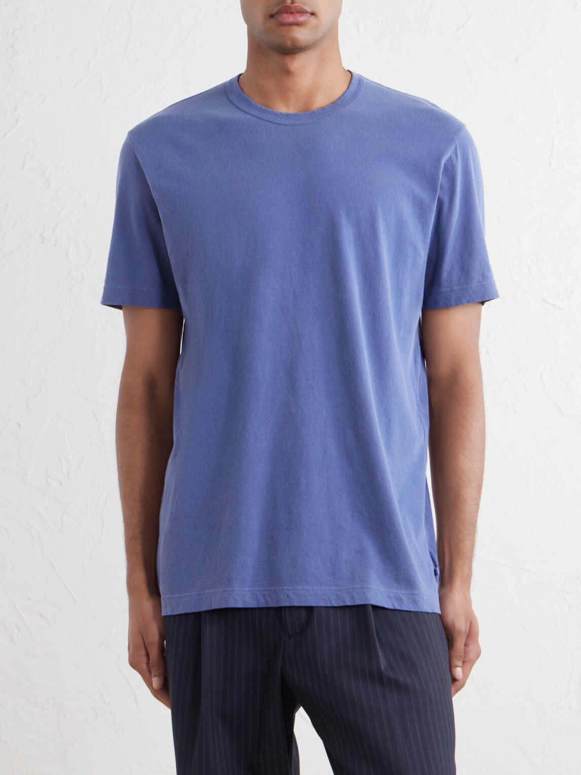 James Perse - Cotton-Jersey T-Shirt - Blue