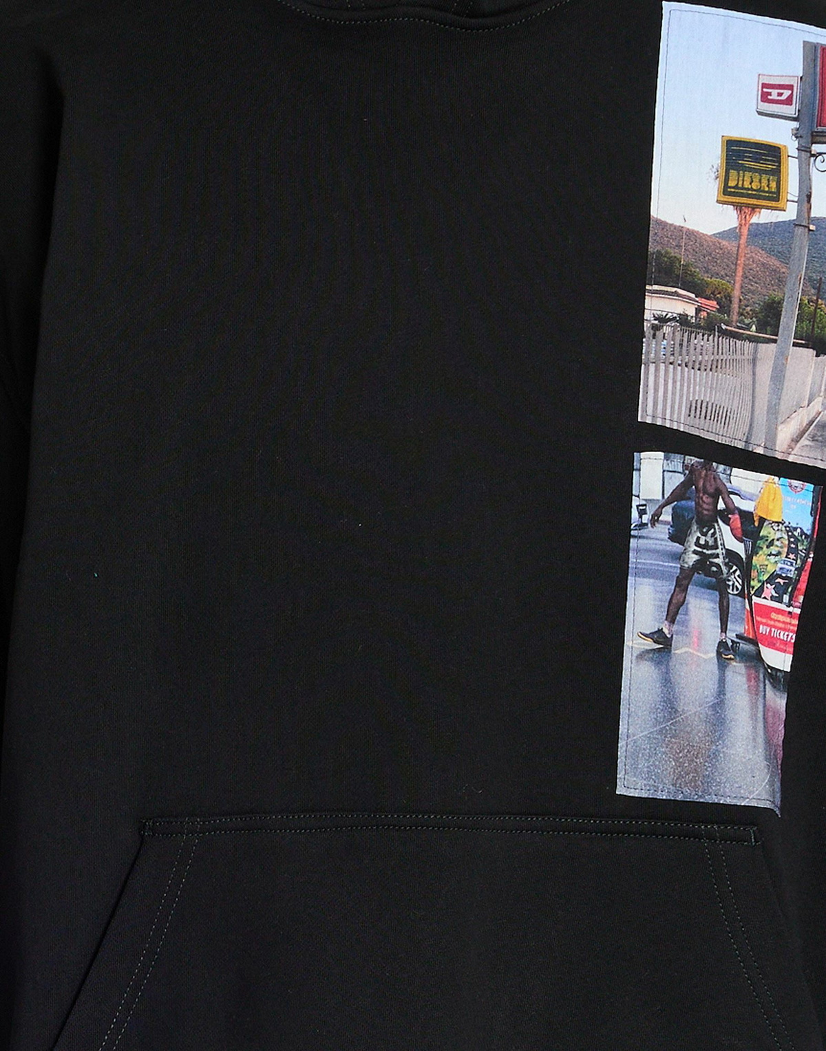 Diesel Mens Sweatshirt in Black