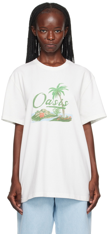 Photo: Kijun White 'Oasis' T-Shirt