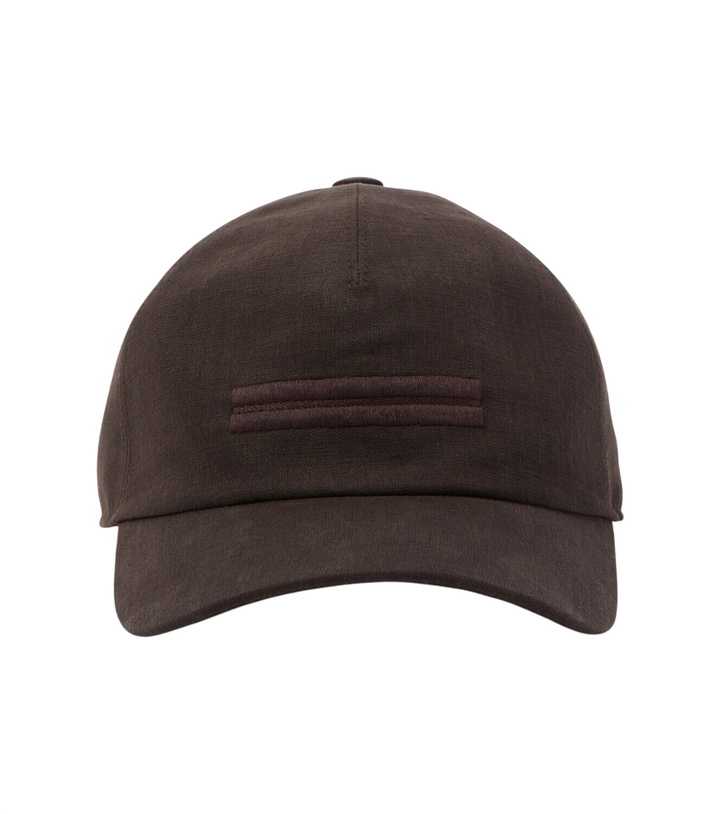 Photo: Zegna Embroidered cotton baseball cap