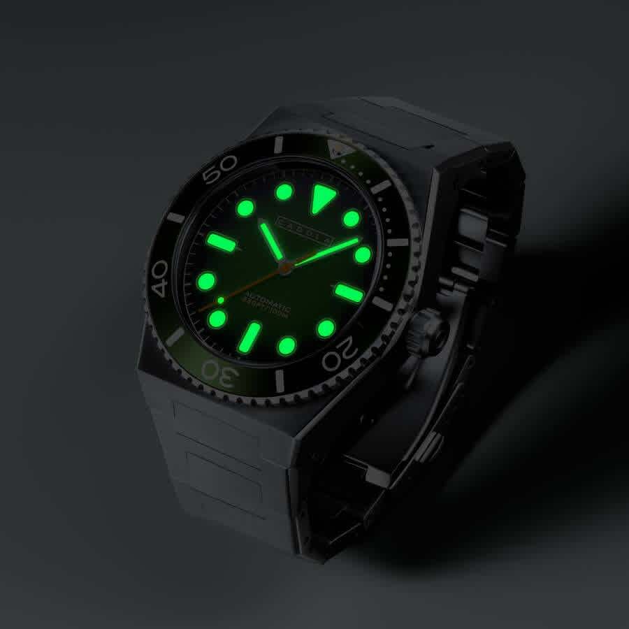 Cadola Farina Automatic Green Dial Mens Watch CD-1049-44