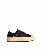 Philippe Model Paris Black Leather Sneakers