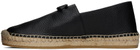 Valentino Garavani Black VLogo Espadrilles