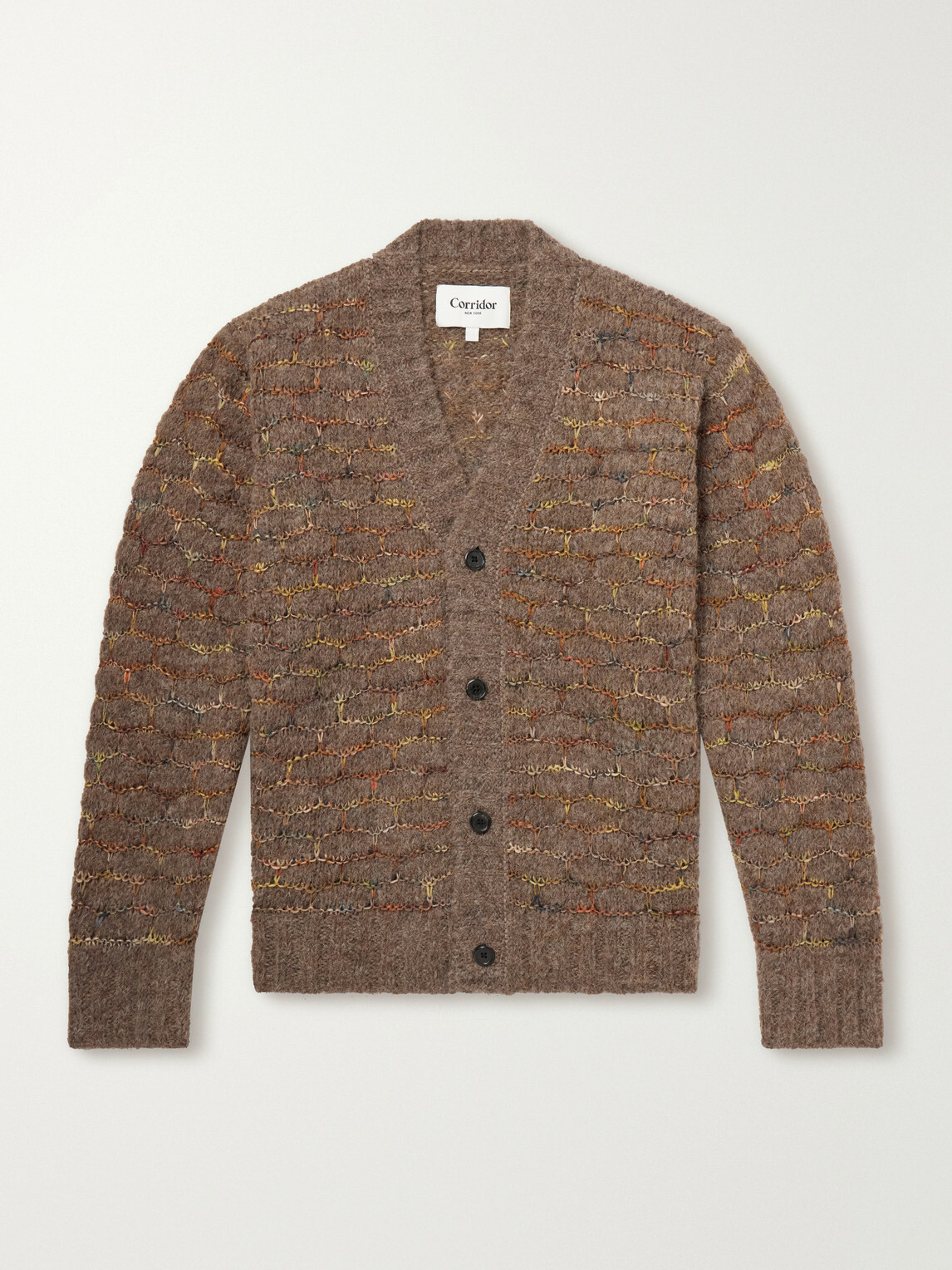 Corridor - Raga Alpaca-Blend Cardigan - Brown