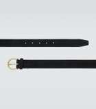 George Cleverley Suede belt