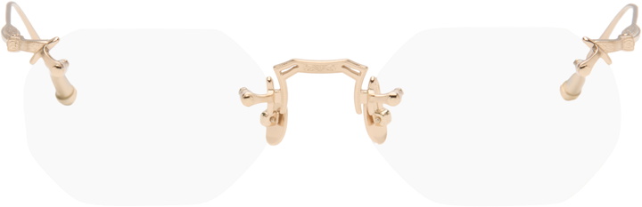 Photo: Matsuda Gold M5012 Glasses