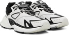 AMIRI White & Black 'MA' Runner Sneakers