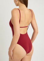 Lido Tre Swimsuit Dark Red
